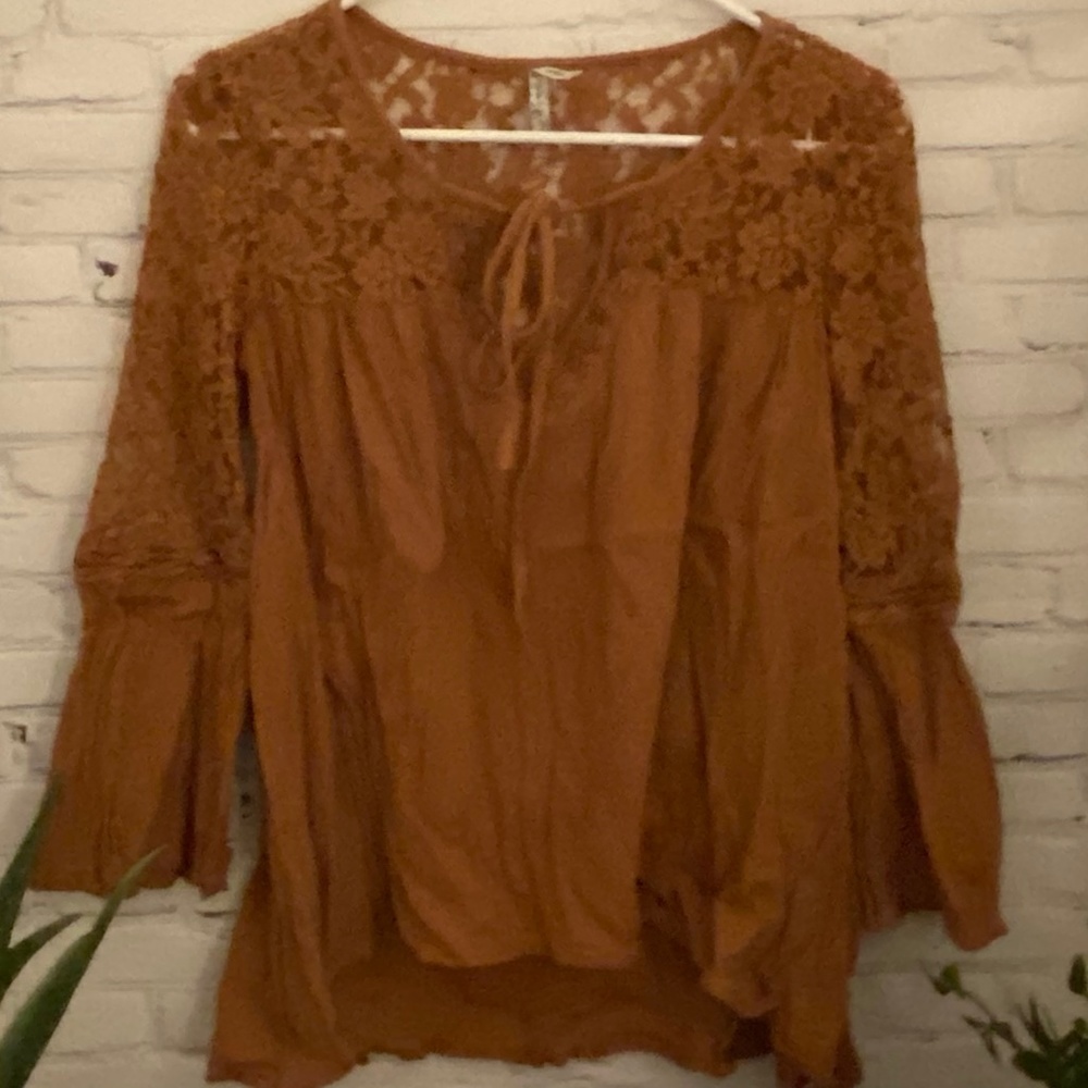 Mudd  Boho peasant top small
